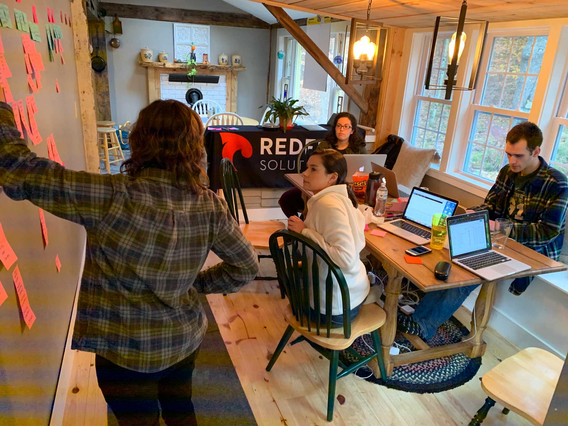 The Redfin team rebuilds the website to reflect the new brand.