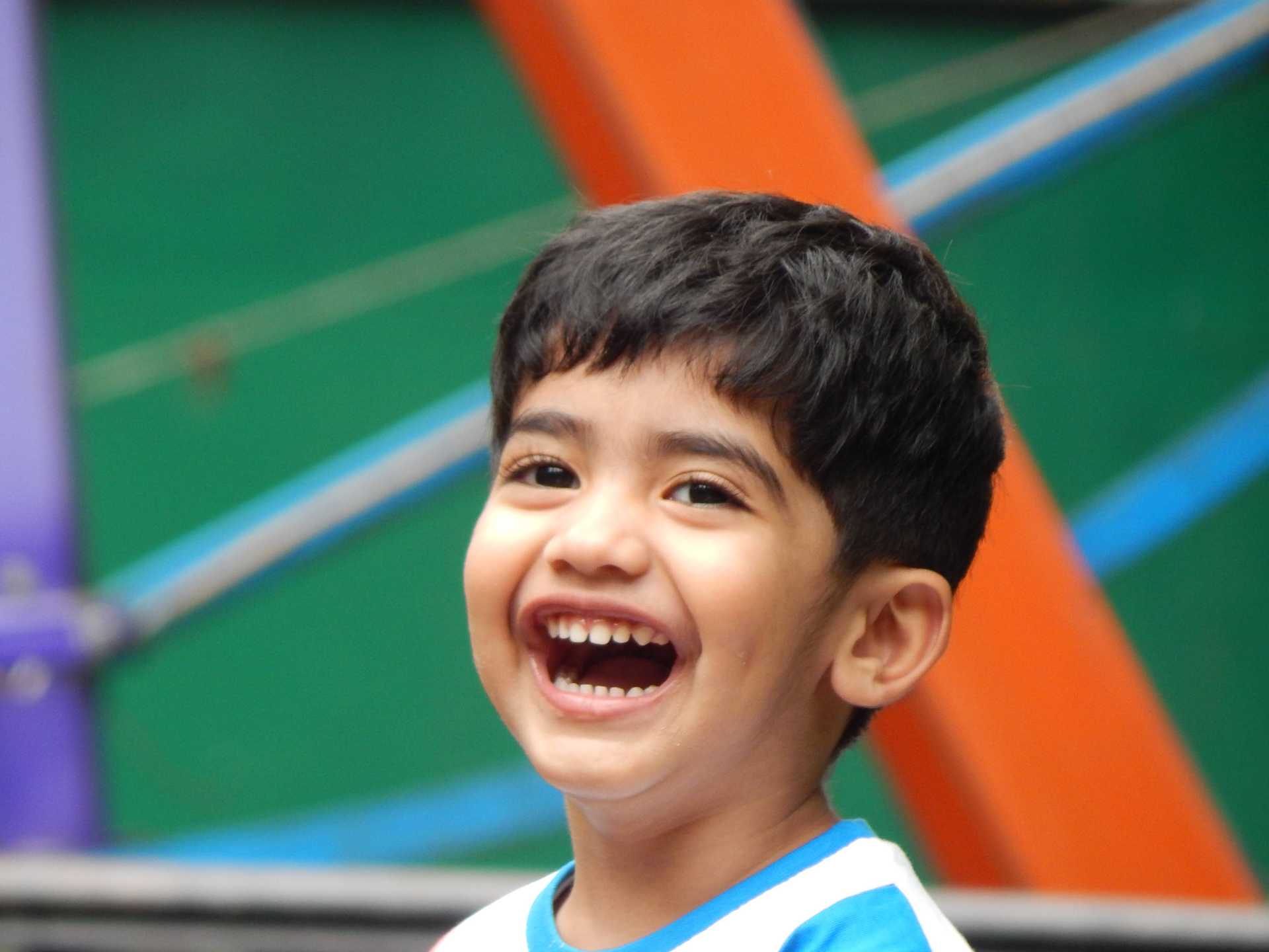 Ayan smiling