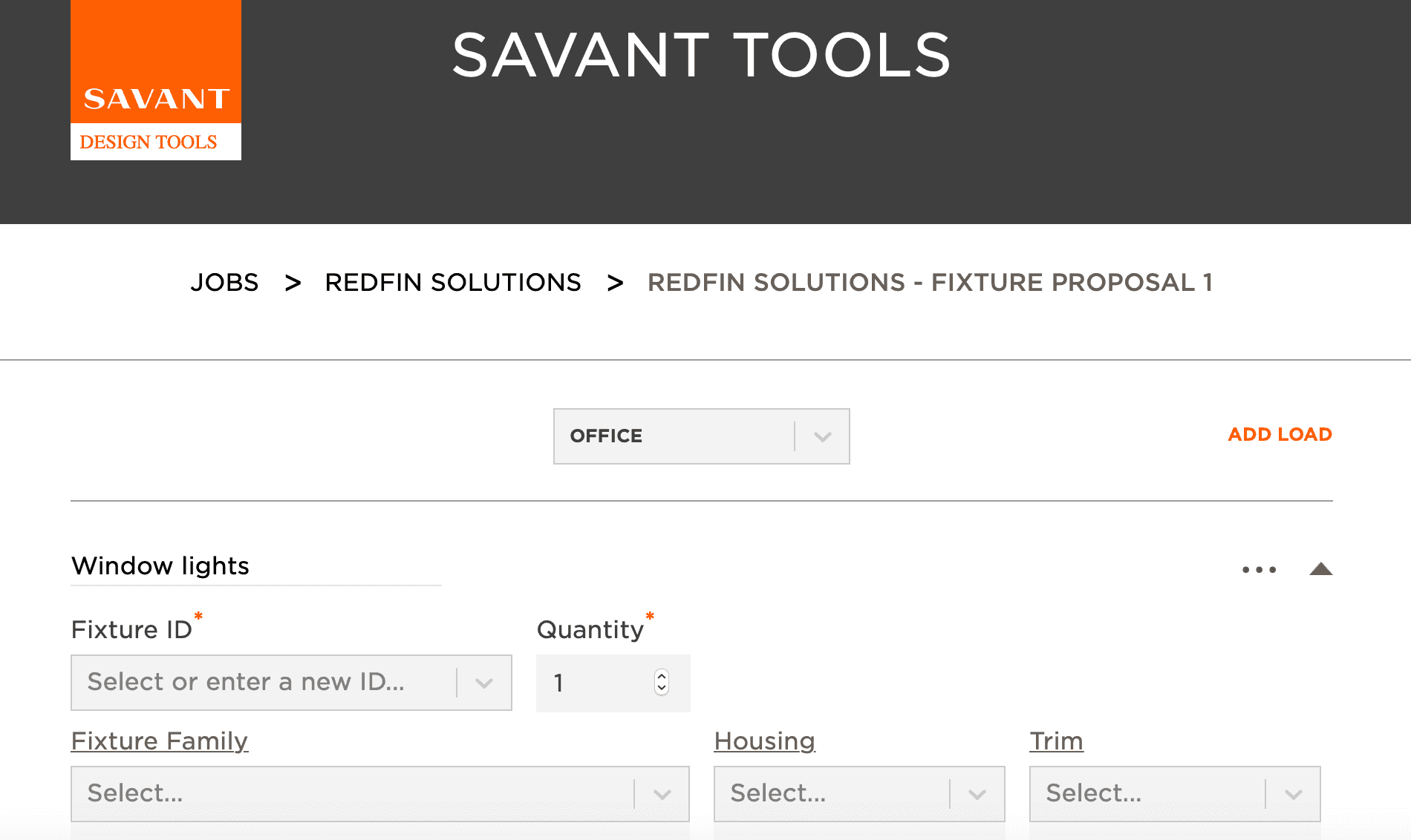 Savant design tools app
